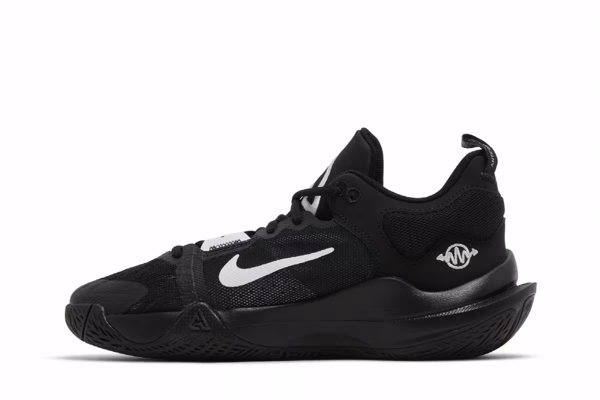 Nike Giannis Immortality 2 GS Black Wolf Grey, view 4