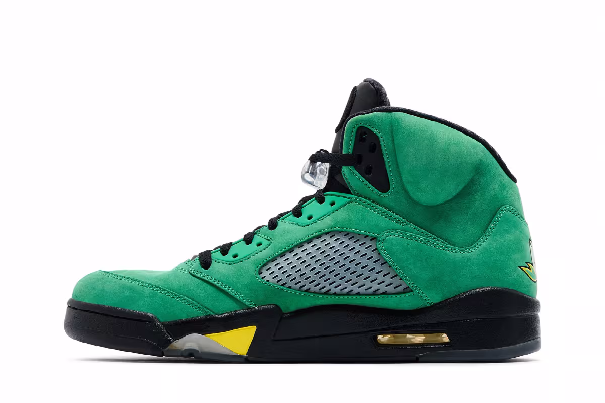 Air Jordan 5 Oregon Ducks, view 4