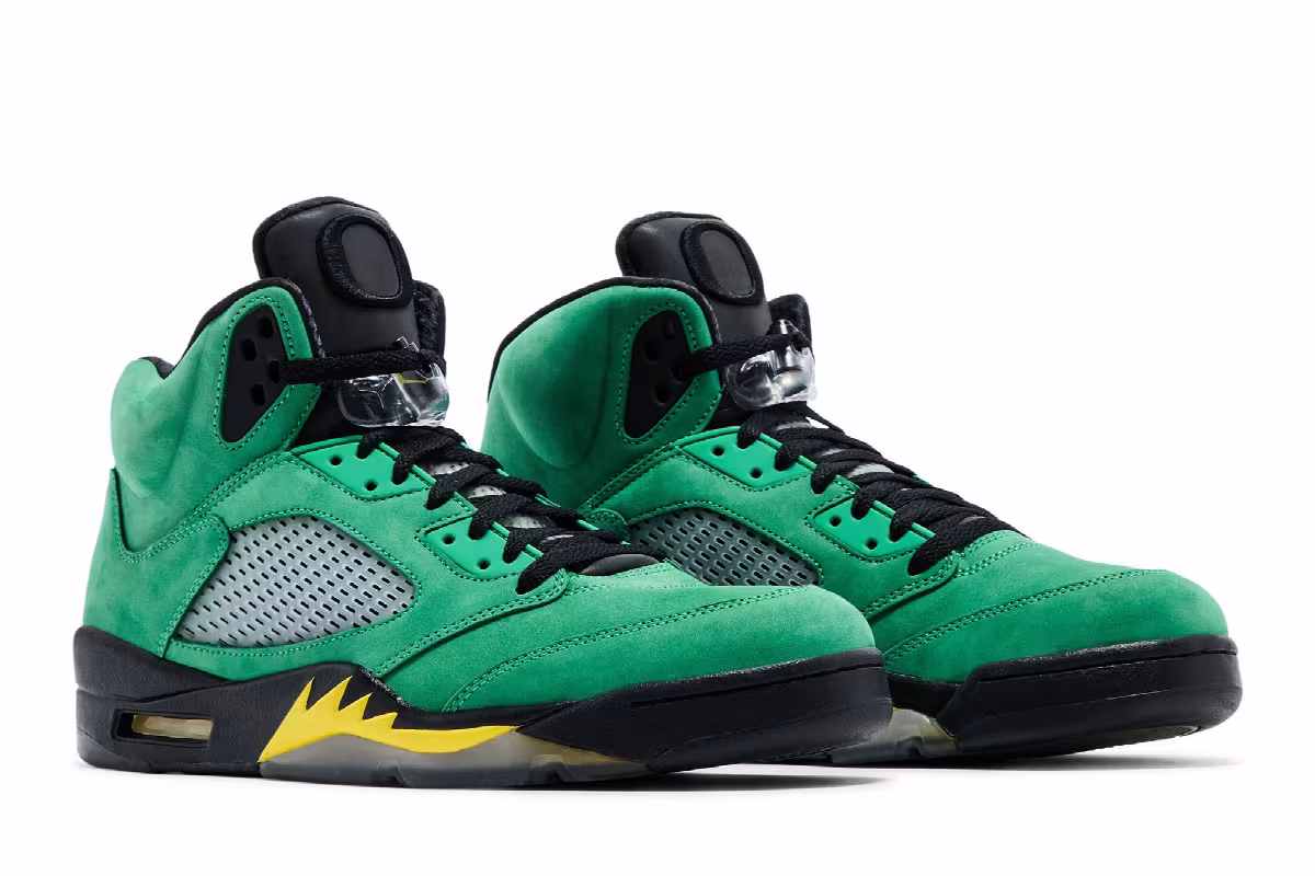 Air Jordan 5 Oregon Ducks, view 9