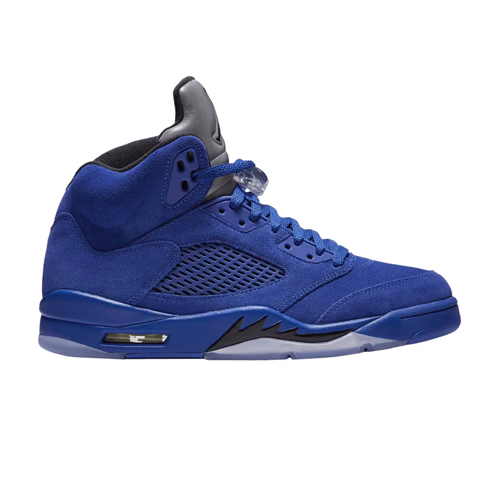 Air Jordan 5 Blue Suede