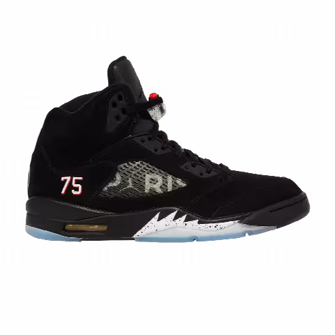 Paris Saint-Germain x Air Jordan 5 Retro 'Black' Sample