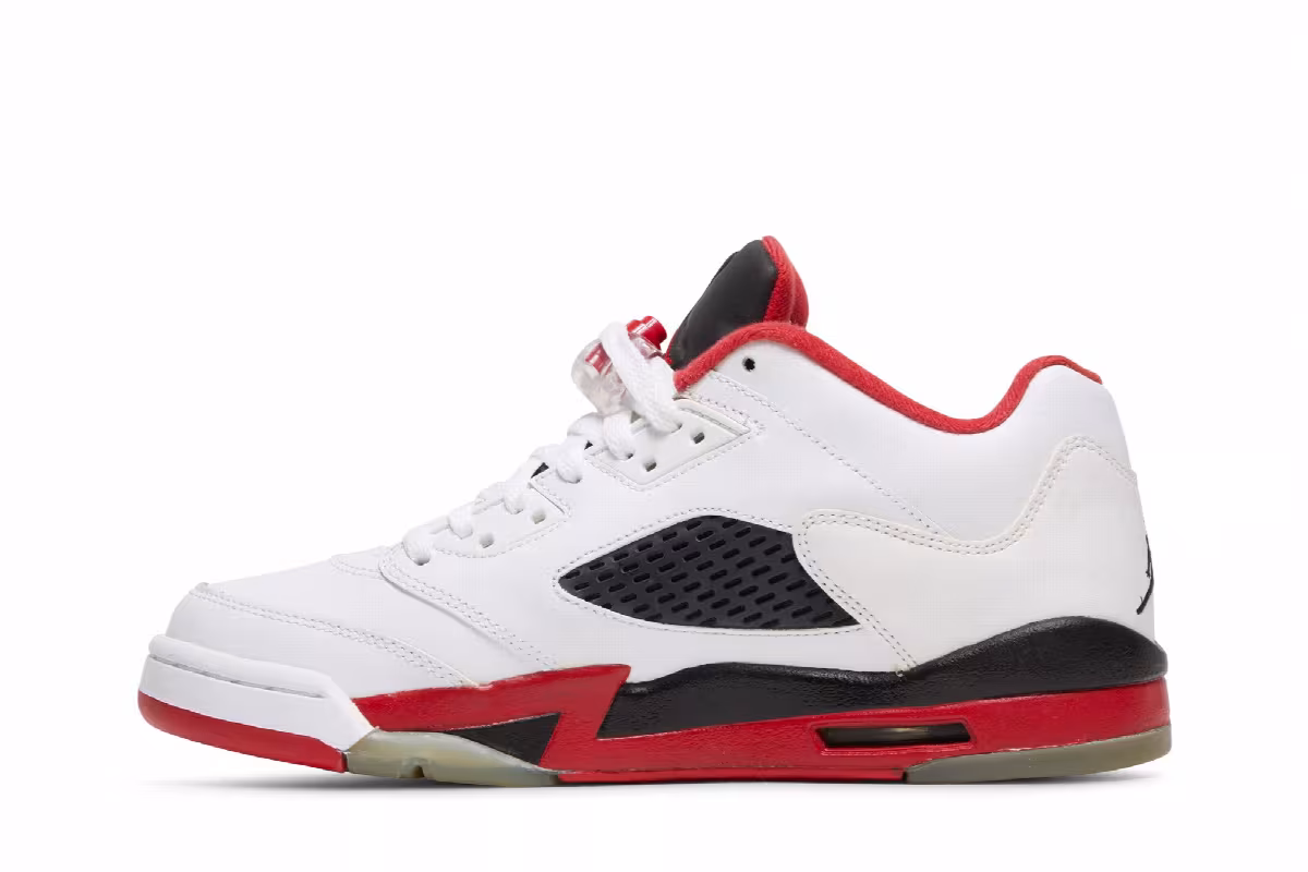 Air Jordan 5 Low GS Fire Red 2016, view 4