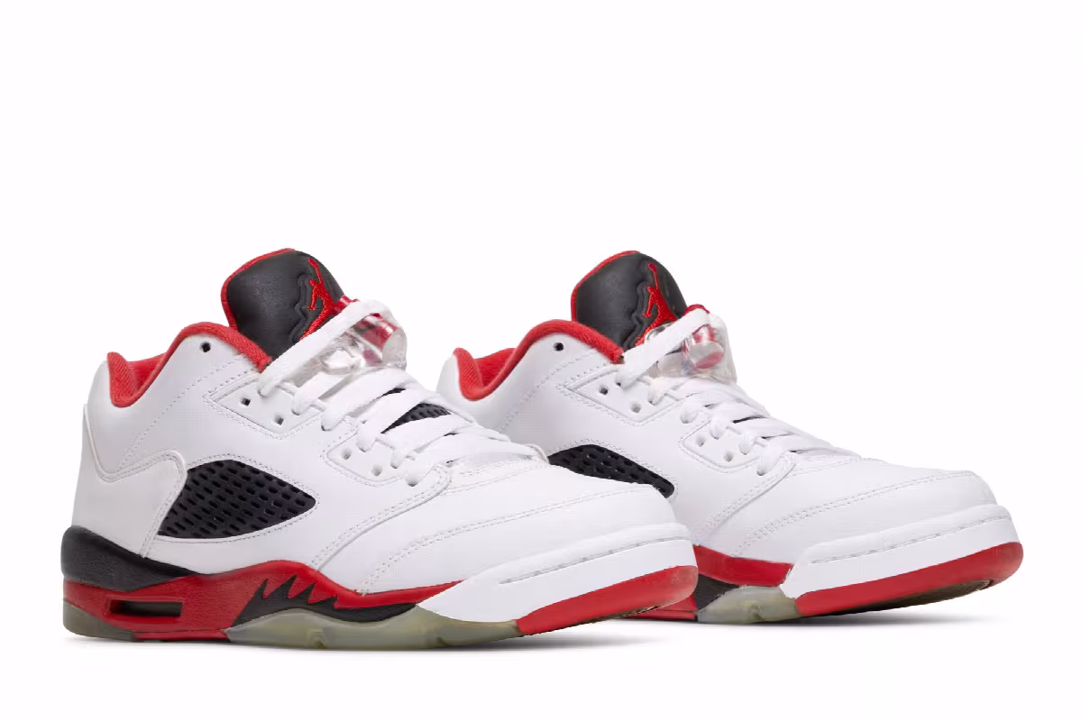Air Jordan 5 Low GS Fire Red 2016, view 9