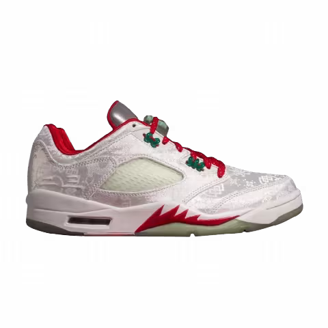 CLOT x Air Jordan 5 Retro Low 'White Silk 20th Anniversary'