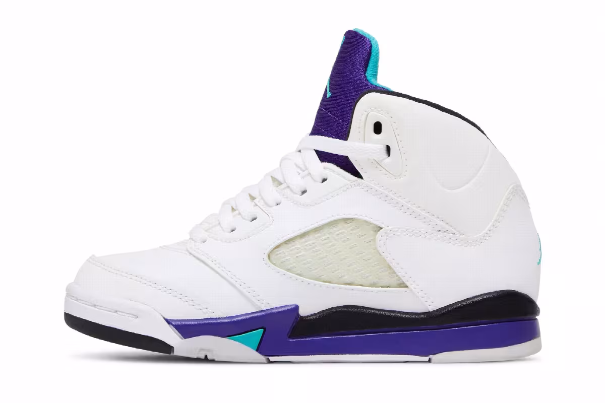 Air Jordan 5 PS Grape, view 4