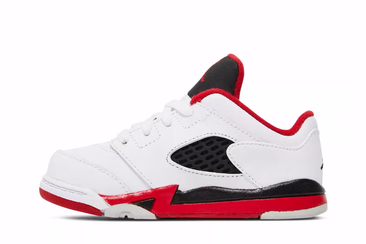 Air Jordan 5 Low TD Fire Red, view 4