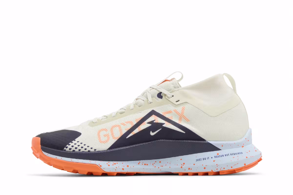 Nike React Pegasus Trail 4 GORE-TEX Sea Glass Total Orange, view 4