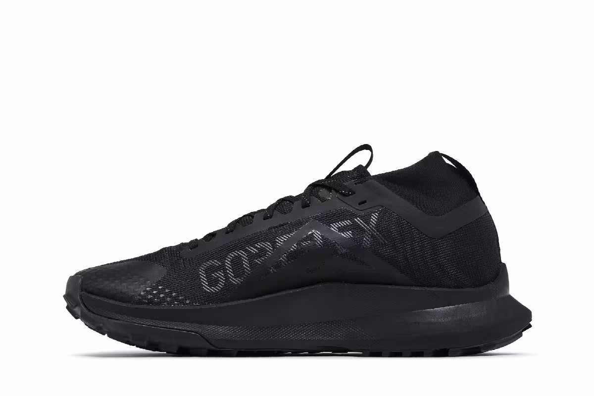 Nike React Pegasus Trail 4 GORE-TEX Black Anthracite, view 4