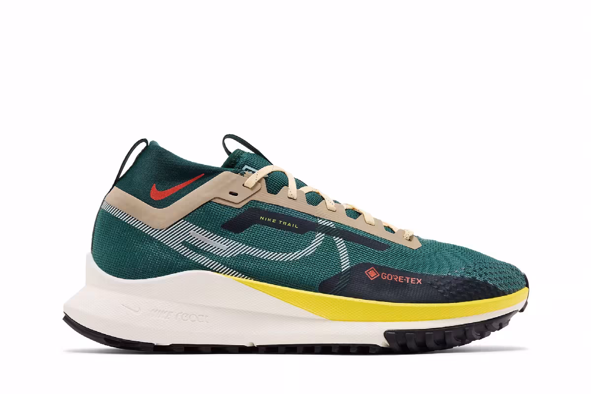 Nike React Pegasus Trail 4 GORE-TEX Noble Green Sail, view 2
