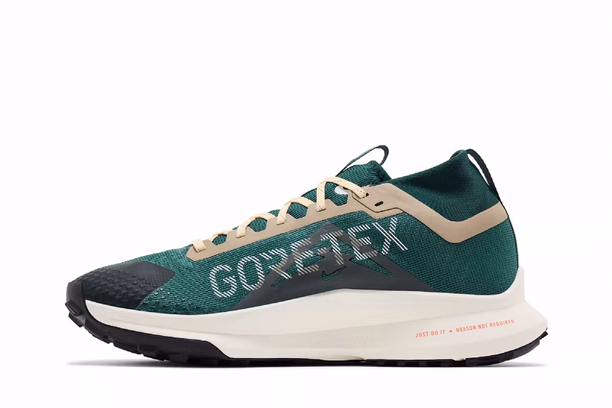 Nike React Pegasus Trail 4 GORE-TEX Noble Green Sail, view 4