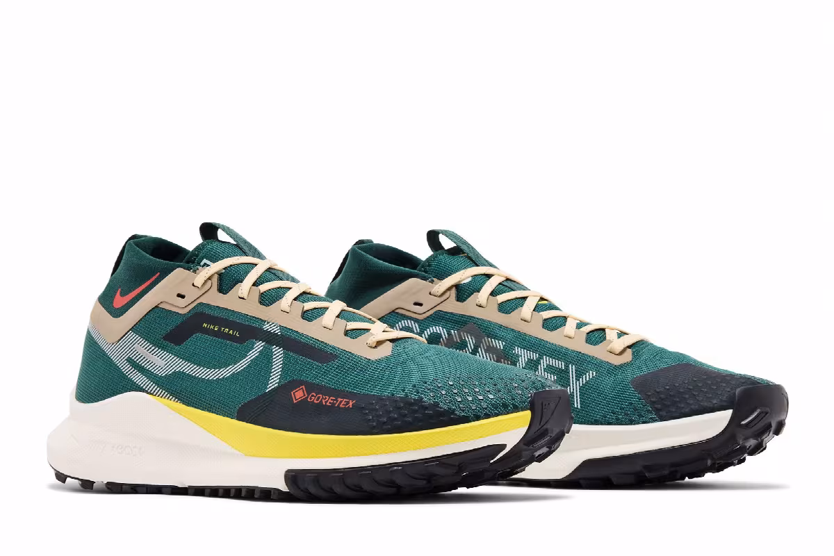 Nike React Pegasus Trail 4 GORE-TEX Noble Green Sail, view 9