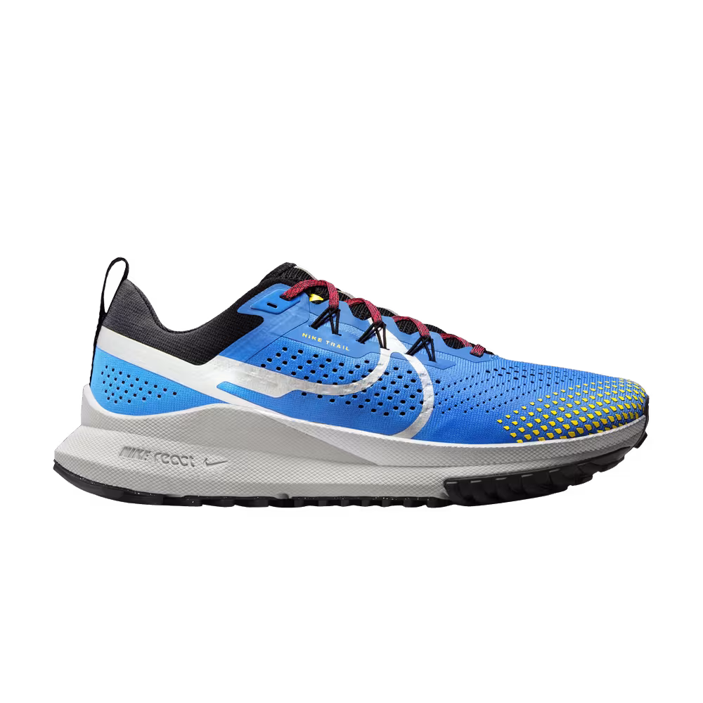 Nike React Pegasus Trail 4 Light Photo Blue Silver