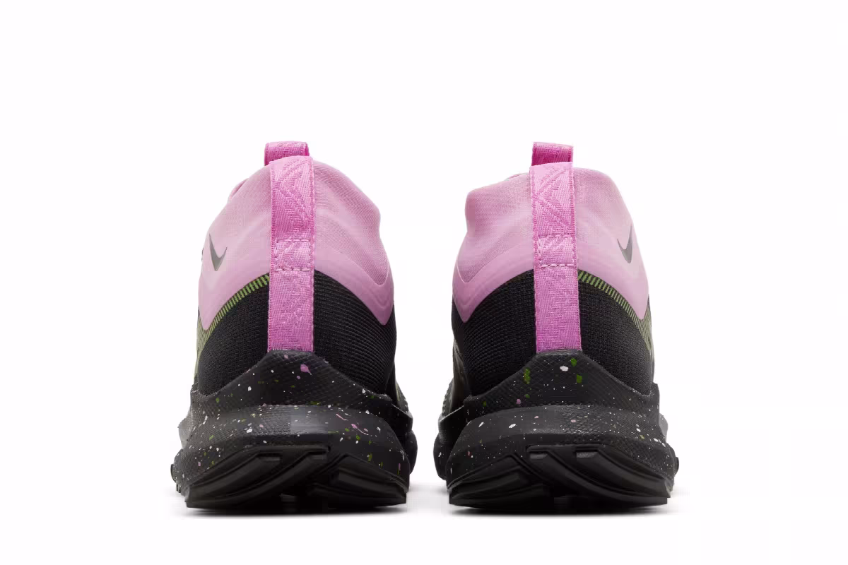 Nike Women's React Pegasus Trail 4 GORE-TEX Black Pink Chlorophyll, view 7