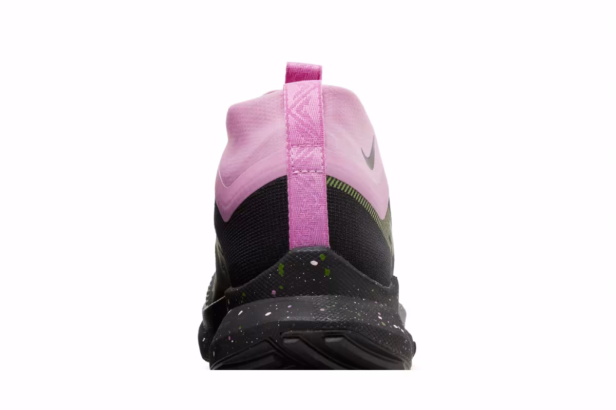 Nike Women's React Pegasus Trail 4 GORE-TEX Black Pink Chlorophyll, view 8