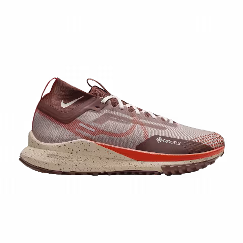 Nike Wmns React Pegasus Trail 4 GORE-TEX 'Diffused Taupe Picante Red'