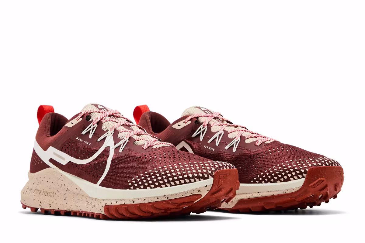 Nike React Pegasus Trail 4 Dark Pony Picante Red, view 9