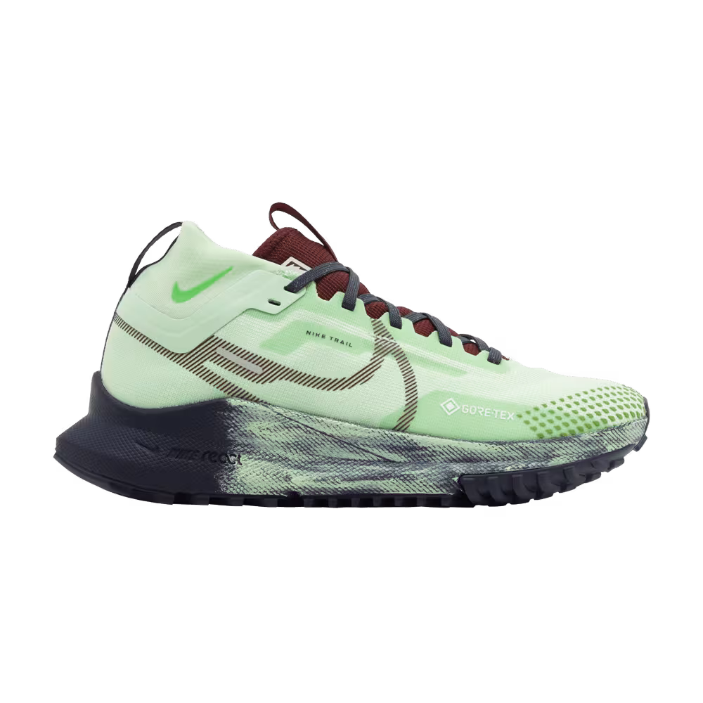 Nike Women's React Pegasus Trail 4 GORE-TEX Vapor Green Dark Thunder Blue