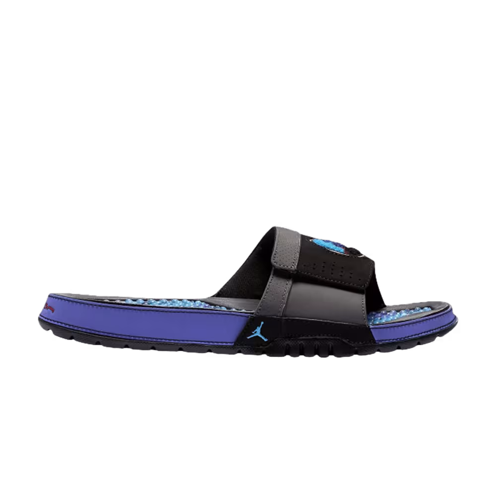 Air Jordan Hydro 8 Slide Black Midnight Fog