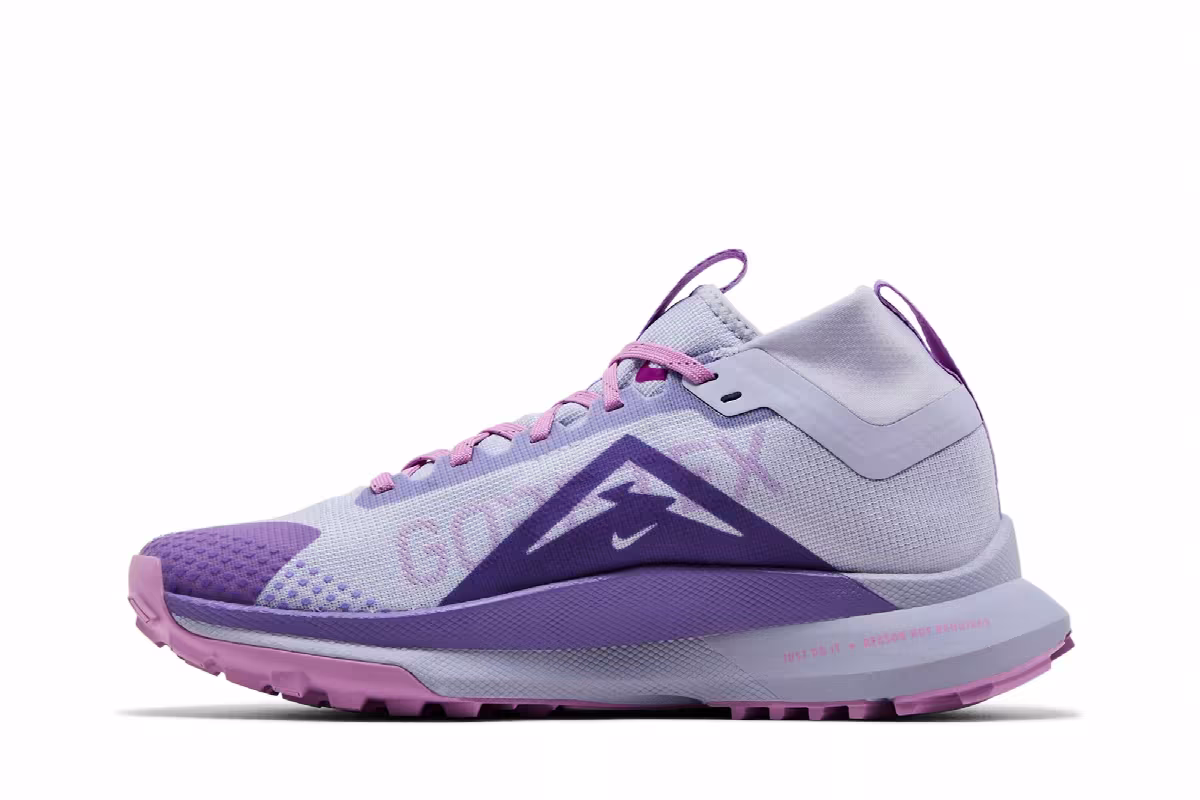 Nike Women's React Pegasus Trail 4 GORE-TEX Oxygen Purple, view 4