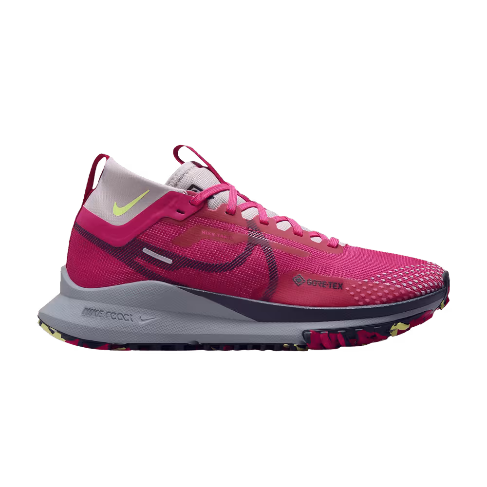 Nike Women's React Pegasus Trail 4 GORE-TEX Fireberry Purple Ink