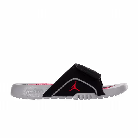 Air Jordan Hydro 4 Retro Slide GS 'Black Cement Grey'
