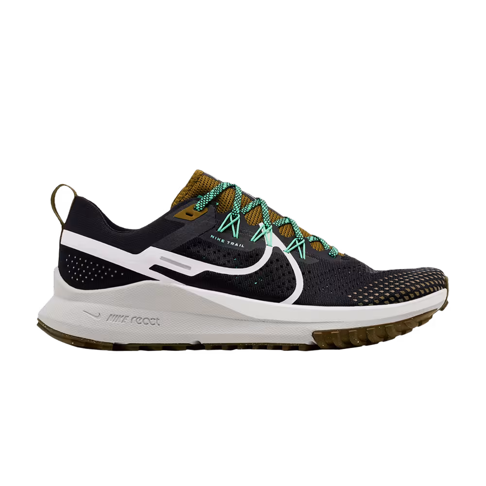 Nike React Pegasus Trail 4 Black Olive Flak