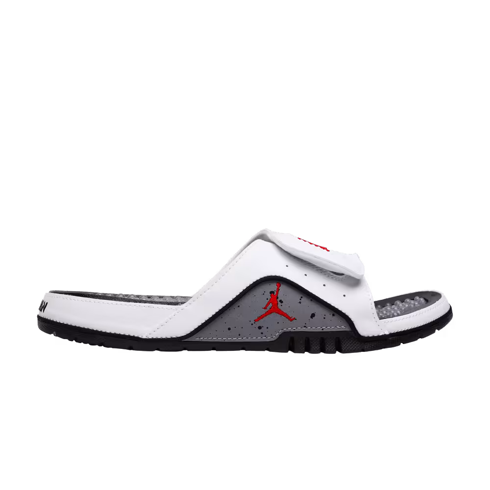 Air Jordan Hydro 4 Slide White Cement