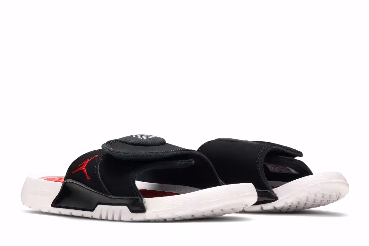 Air Jordan Hydro 11 Slides GS Bred, view 9