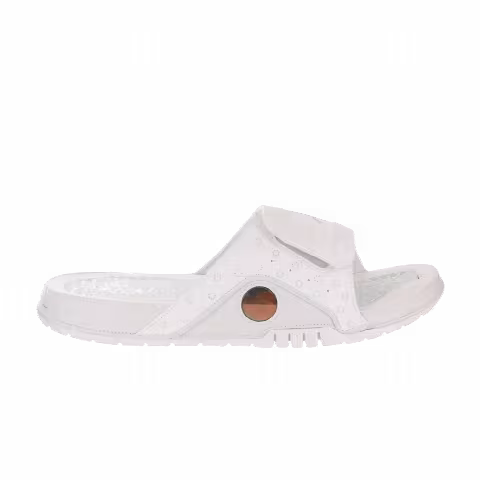 Air Jordan Hydro 13 Slide 'White Metallic Silver'