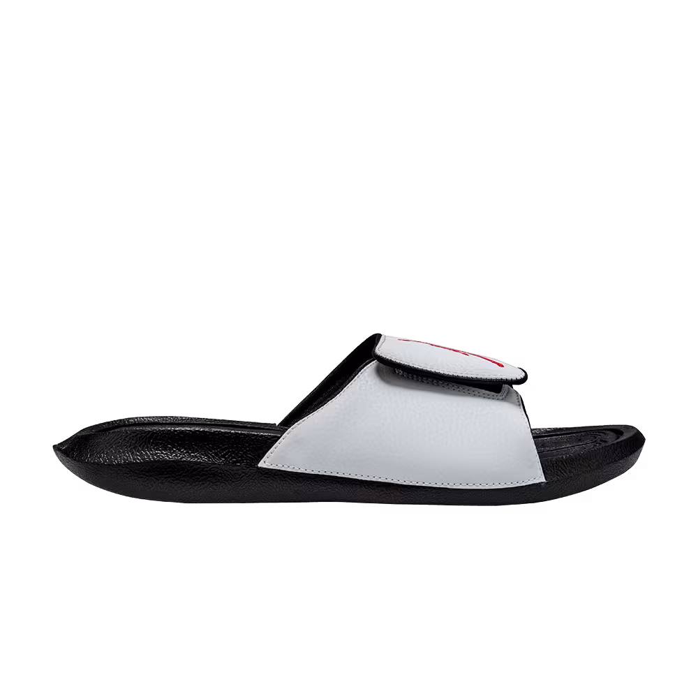 Air Jordan Hydro 6 Slide White Red