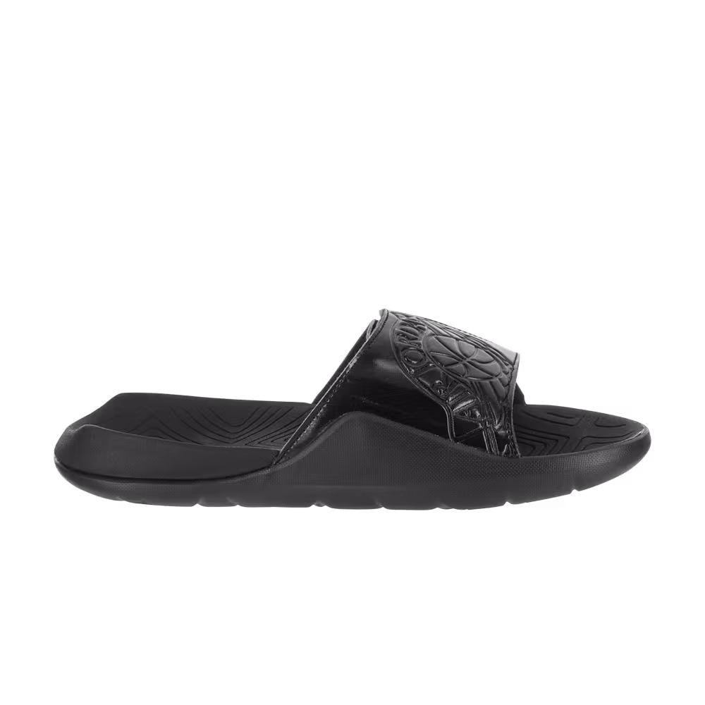 Air Jordan Hydro 7 Slide Triple Black