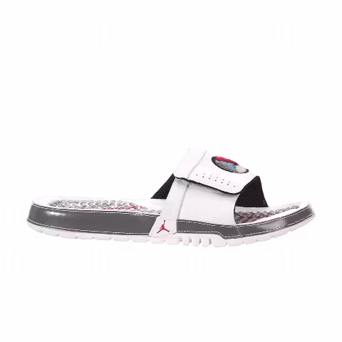Air Jordan Hydro 8 Premier Slide 'White Varsity Red'