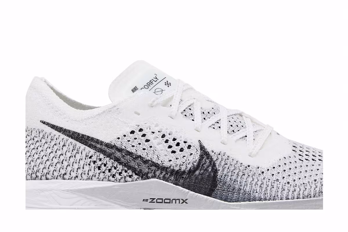 Nike Women's ZoomX VaporFly Next% 3 White Particle Grey, view 3