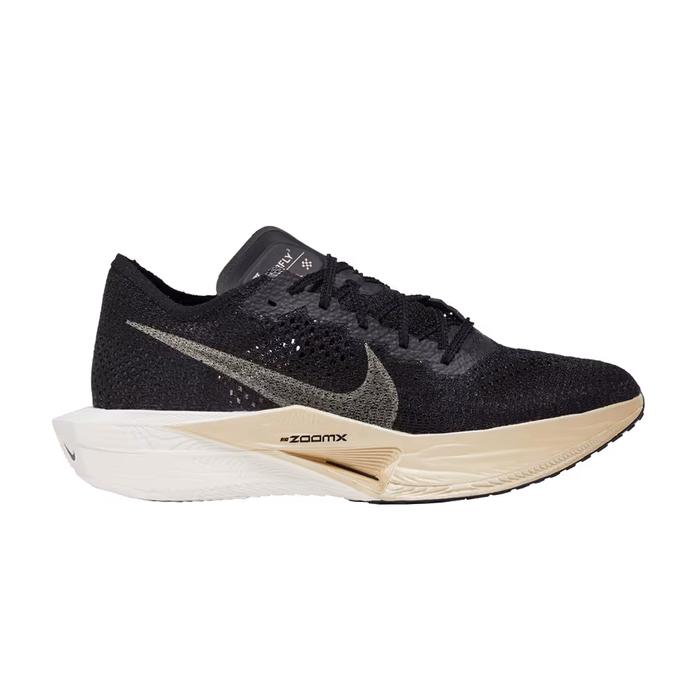 Nike ZoomX VaporFly Next% 3 Black Metallic Gold Grain