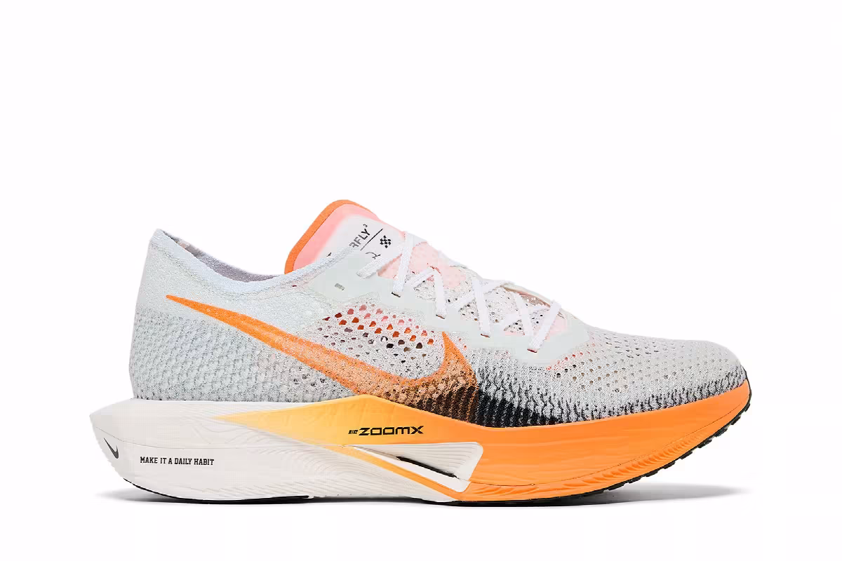 Nike ZoomX VaporFly Next% 3 Sea Glass Bright Mandarin, view 2
