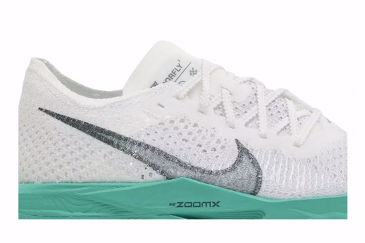 Nike Women's ZoomX VaporFly Next% 3 White Jade Ice, view 3