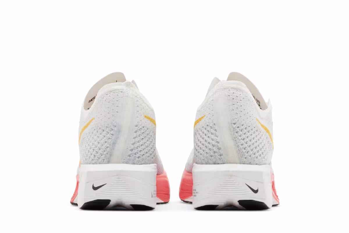 Nike Women's ZoomX VaporFly Next% 3 White Sea Coral, view 7