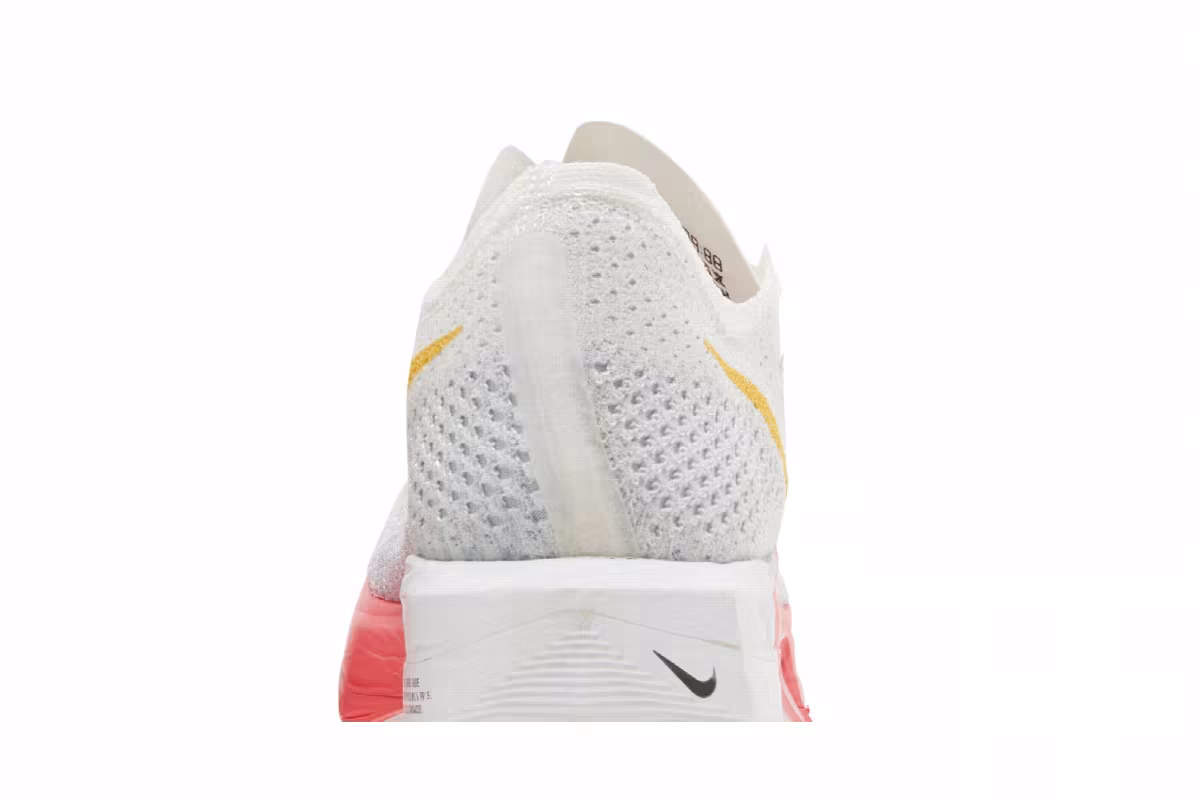 Nike Women's ZoomX VaporFly Next% 3 White Sea Coral, view 8