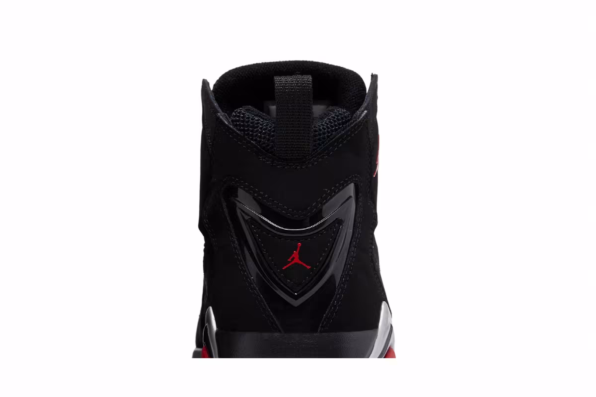 Air Jordan True Flight Black Gym Red, view 8