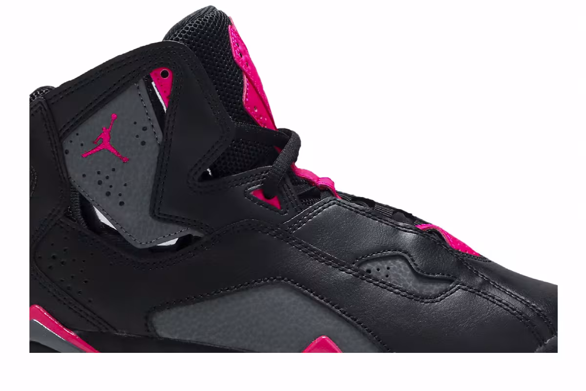 Air Jordan True Flight GS Grey Pink, view 3