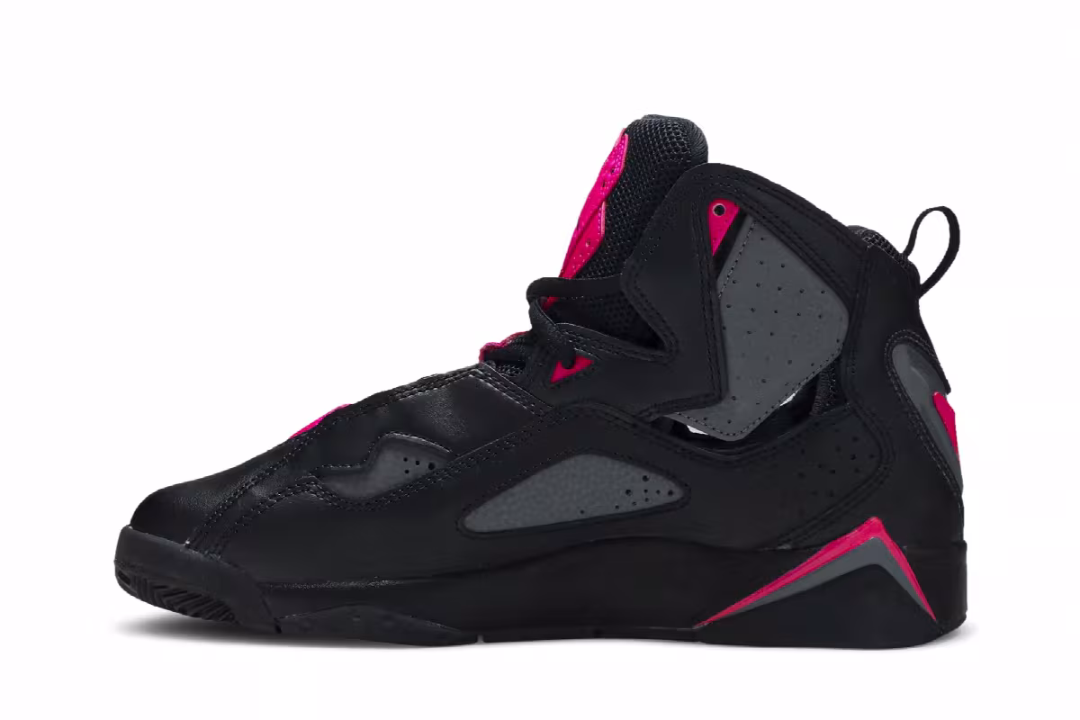 Air Jordan True Flight GS Grey Pink, view 4