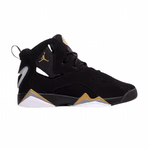 Air Jordan True Flight GS 'Black Metallic Gold'