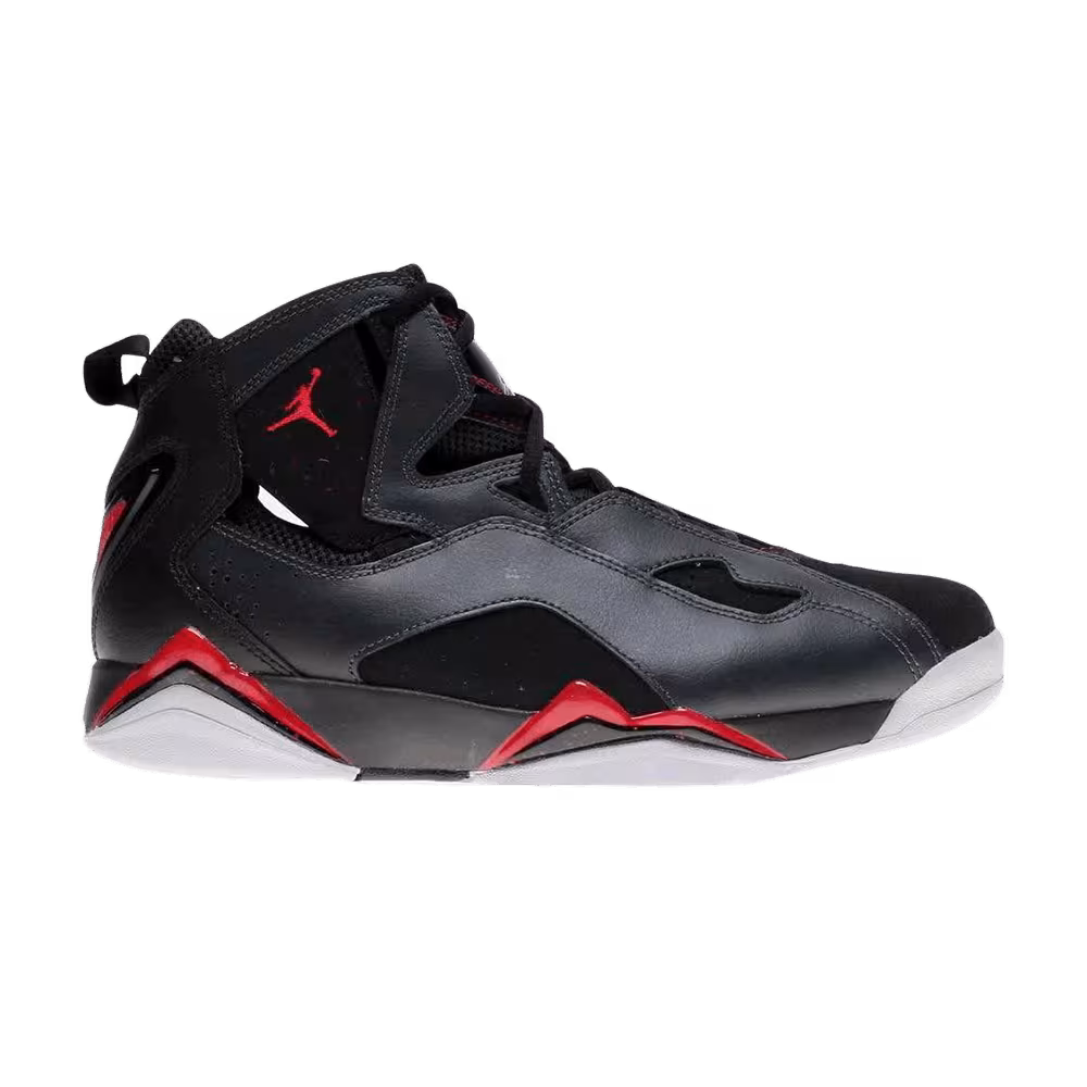 Air Jordan True Flight Black Red Grey
