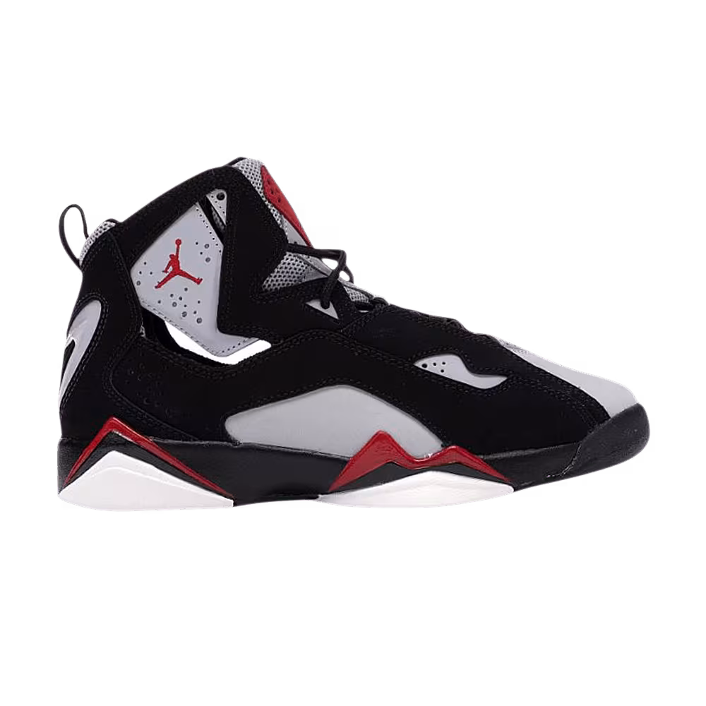 Air Jordan True Flight GS Black Red Grey
