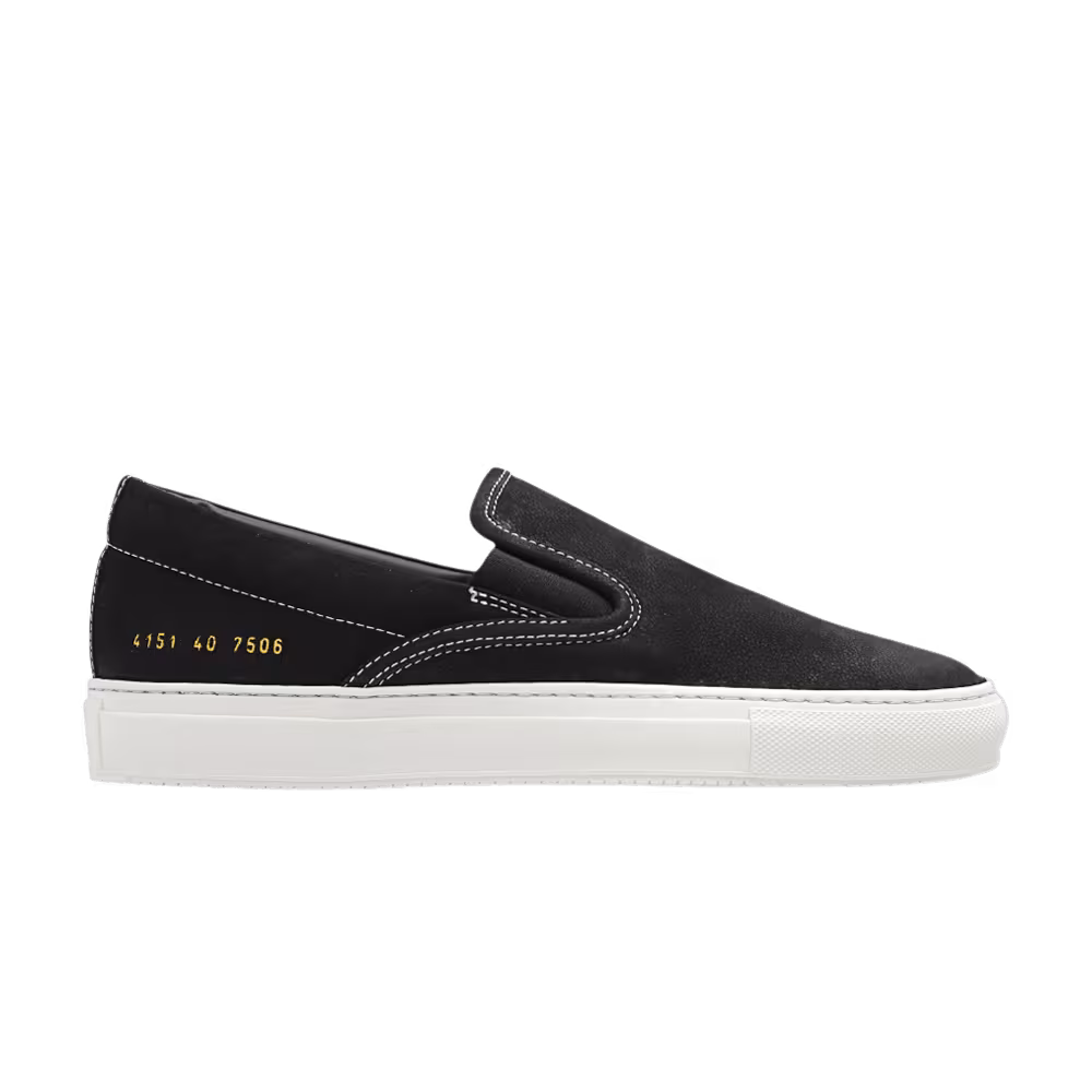 Common Projects Women's Slip-On Black White