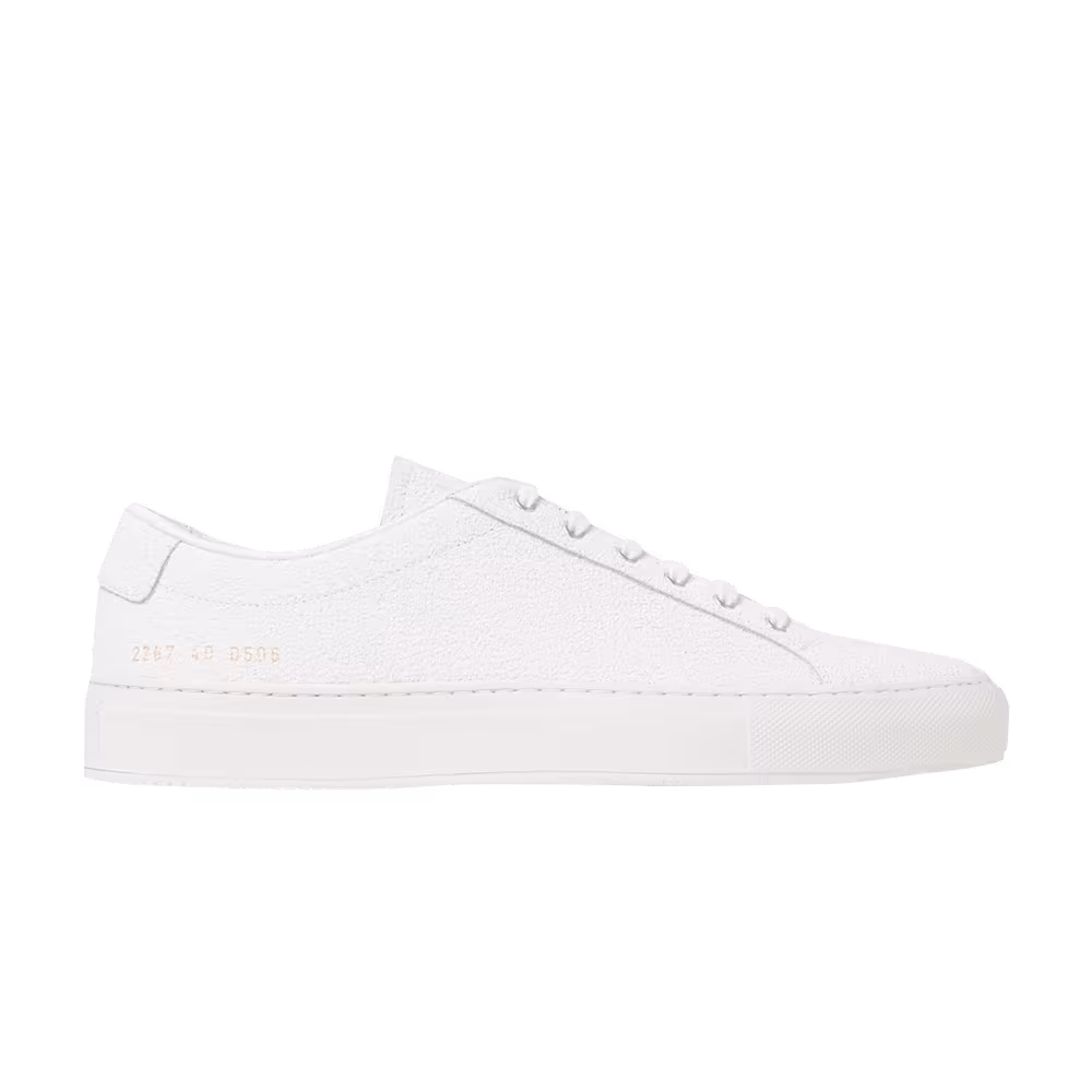 Common Projects Achilles Premium White Suede