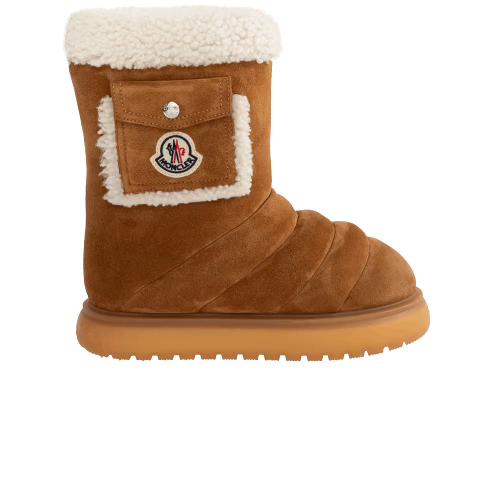 Moncler Women's Gaia Pocket Snow Boot Brown