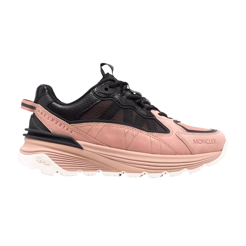 Moncler Women's Lite Runner Low Black Pink