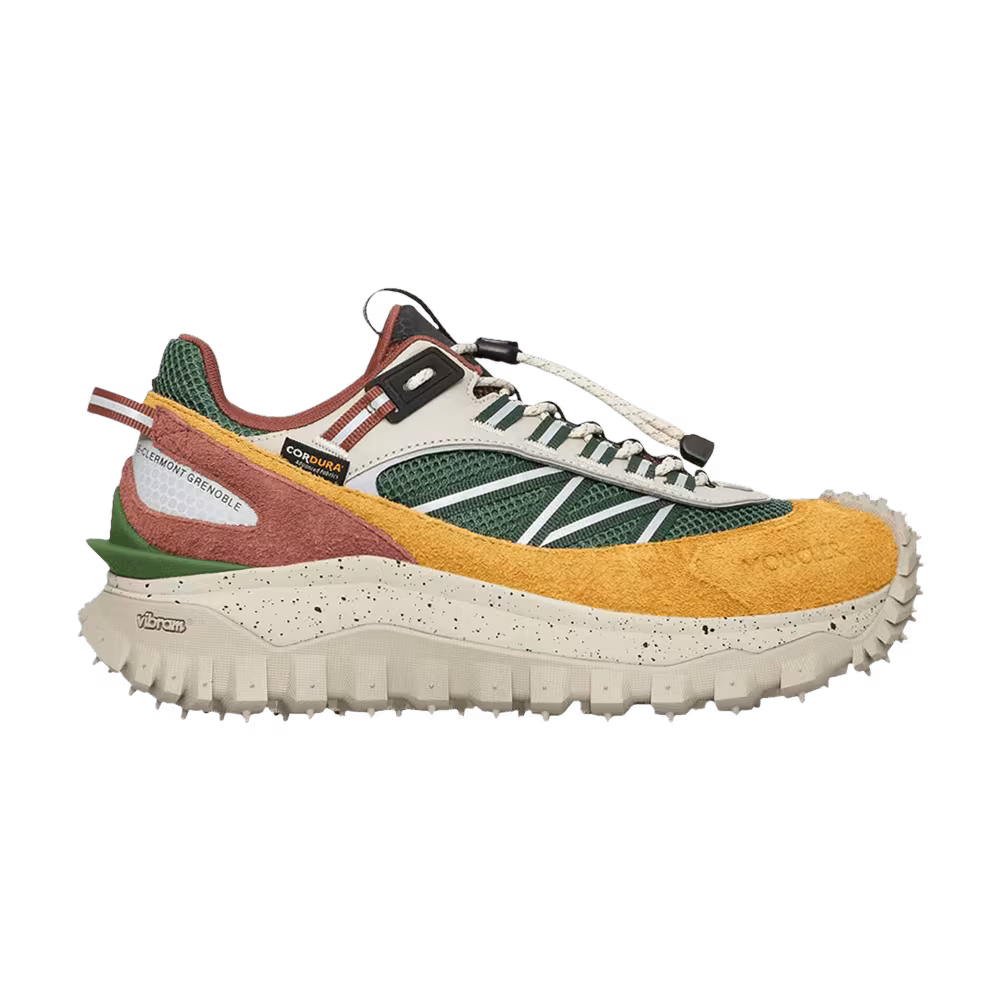 Moncler Trailgrip Low Green Yellow Multi-Color