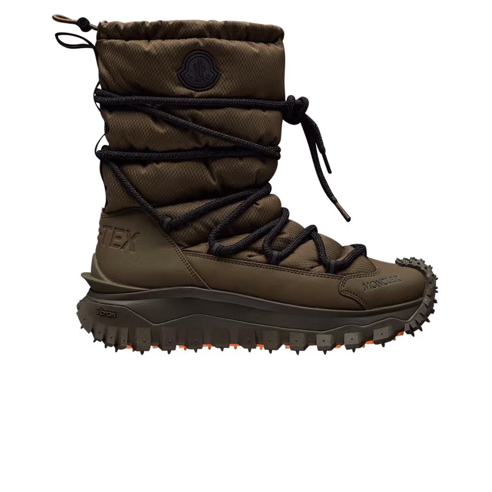 Moncler Trailgrip Après Boots GORE-TEX Olive Green